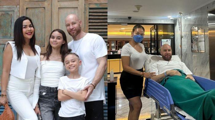 Melaney Ricardo kuak kondisi kesehatan suami, Tyson Lynch, setelah kepalanya ditemukan benjolan besar.