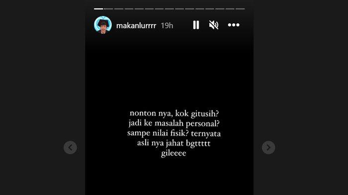Aa Juju diduga menyindir Farida Nurhan di Instagram Story.