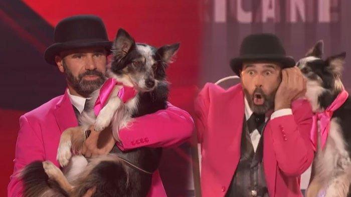 Adrian Stoica dan Hurricane, pelatih anjing pemenang Americas Got Talent 2023 kalahkan Putri Ariani