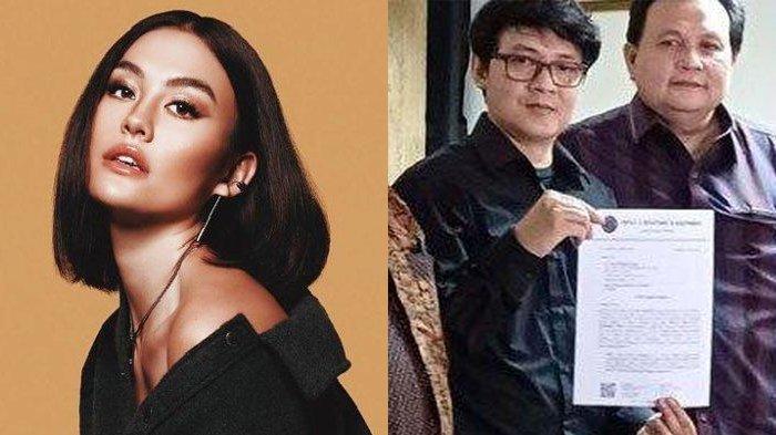 AGNEZ MO DISOMASI - (kiri) Penampilan Agnez Mo saat pemotretan sebuah iklan di studio beberapa waktu lalu. (kanan) Ari Bias, komposer yang laporkan Agnez Mo terkait tuduhan pelanggaran hak cipta. Pengadilan beri putusan denda bagi sang penyanyi.