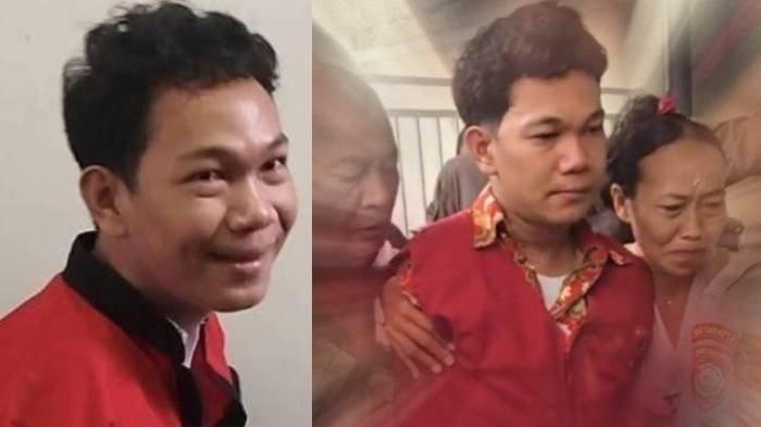 HISTERIS MINTA DIBEBASKAN - Terdakwa pelecehan seksual I Wayan Agus Suartama alias Agus Buntung histeris saat menjalani persidangan pembelaan di Pengadilan Negeri (PN) Mataram, Rabu (14/5/2025). Dia minta dibebaskan karena tak ada pendamping di tahanan.