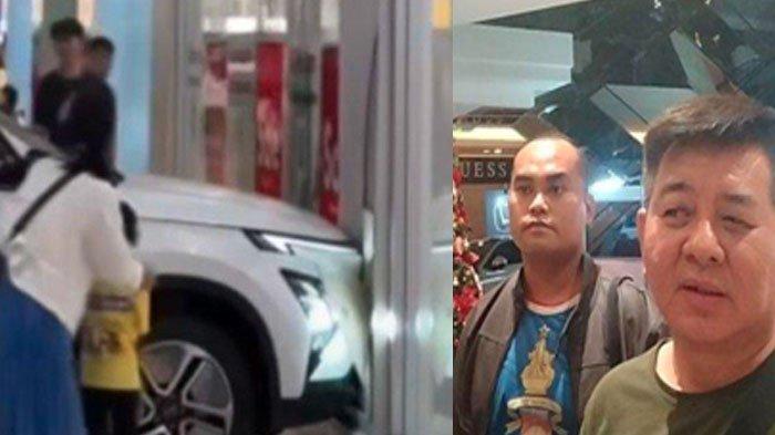 Akhir nasib bocil setir mobil pameran sampai tabrak tembok mal