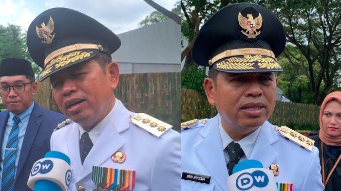 GEBRAKAN DEDI MULYADI - Gubernur Jabar Dedi Mulyadi usai dilantik di Istana, Jakarta, Kamis (20/2/2025). Di hari pertamanya menjabat, Kang Dedi langsung copot Kepsek SMAN 6 Kota Depok yang berangkatkan siswa study tour padahal sudah dilarang.