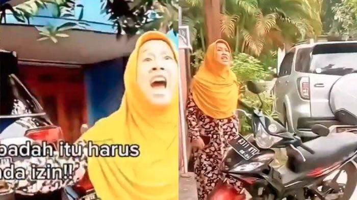 Aksi intoleran emak-emak oknum ASN larang warga ibadah di rumah.