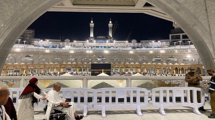 Aktivitas jemaah haji di Makkah, Jumat (7/6/2024)