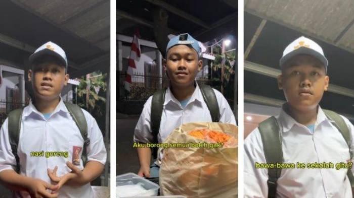 Anan siswa SMA yang rela berjualan di sekolah demi membantu orangtuanya.
