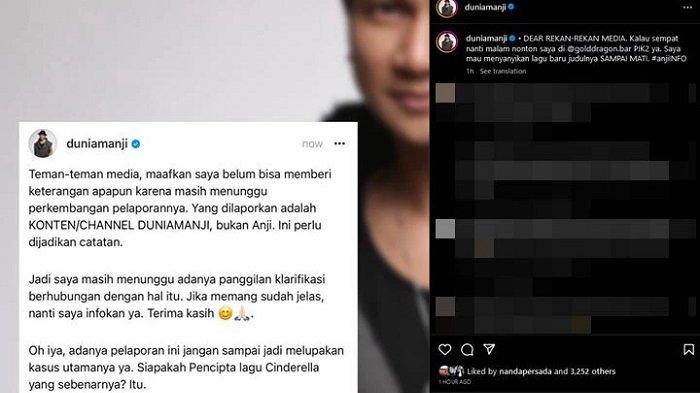 Anji akhirnya muncul dan angkat bicara terkait laporan Radja hari ini, Jumat (18/8/2023).