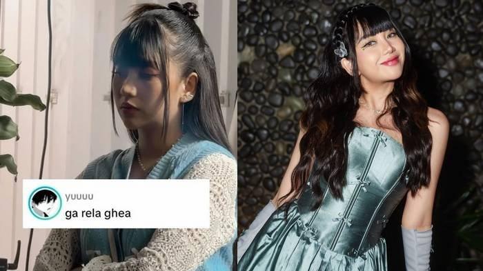 Arti kata Gak Rela Ghea setelah tren Gak Bisa Yura viral di media sosial.