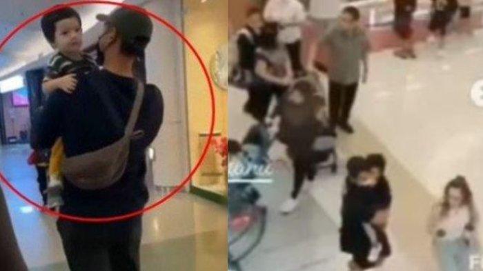 Arya Saloka dan Putri Anne terekam jalan jalan di mall dengan sang anak dan Putri Anne, gelagat Anne disoroti.