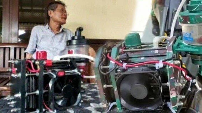 Aryanto Misel penemu Nikuba, teknologi yang bisa mengubah air menjadi bahan bakar mesin