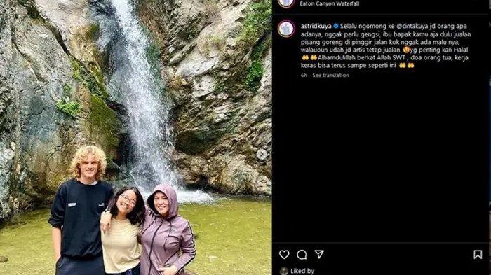 Astrid Kuya istri Uya Kuya keciduk akrab dengan kekasih bule Cinta Kuya.