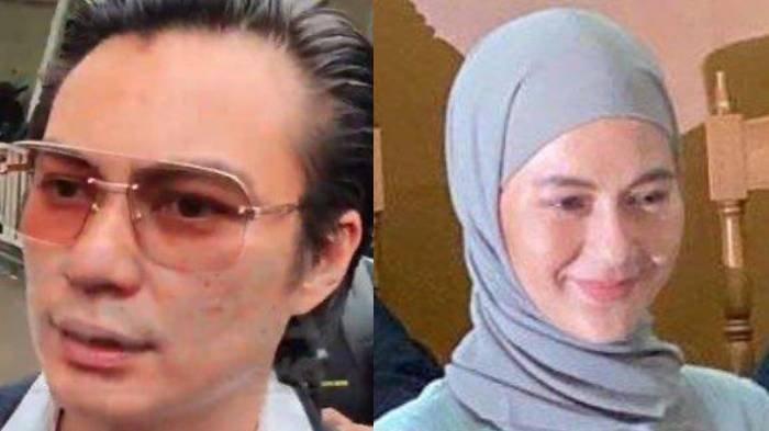 Baim Wong dan istrinya, Paula