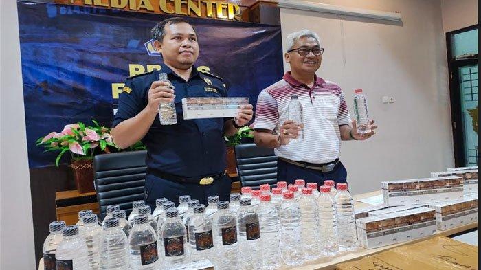 Peredaran Arak Bali dan Rokok Ilegal Lintas Pulau Digagalkan Bea Cukai Banyuwangi, Segini Jumlahnya