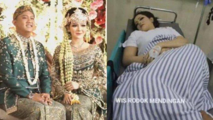 Bella Bonita ambruk setelah acara Ngunduh Mantu, suaminya Denny Caknan panik dan langsung memberikan perawatan khusus.