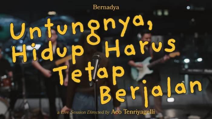 Chord Gitar Lagu Untungnya Hidup Harus Tetap Berjalan - Bernadya: Untungnya Bumi Masih Berputar - Tribunjatim.com