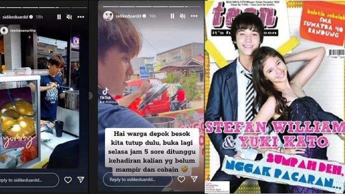 Bintang sinetron Sidik Eduard mendadak viral di TikTok. Ia jadi sorotan karena berjualan cilok di pinggir jalan.