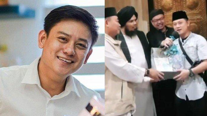 BOBON MUALAF - Bobon Santoso bagikan postingan dirinya mengucap syahadat diunggah Instagram @derrysulaiman pada Senin (10/3/2025). Sang food vlogger resmi mualaf didampingi Ustaz Derry Sulaiman.