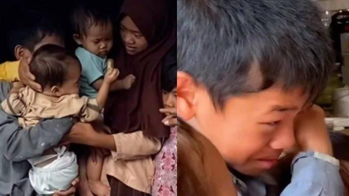 Kisah pilu kehidupan seorang bocah 12 tahun di Garut, viral di media sosial. Ia merawat 7 adiknya, ikut mencari nafkah.