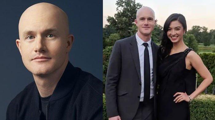 Potret Brian Amstrong, namanya trending di media sosial X (dulu Twitter) karena diduga pernah menikah dengan artis cantik asal Indonesia, Raline Shah.