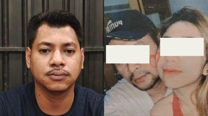 PERSELINGKUHAN - (foto kiri) Briptu Solagratia saat diwawancarai TribunAmbon.com, Jumat (11/4/2025). Bongkar tabiat istrinya, Veyren Salakay (foto kanan) yang hobi mabuk-mabukan dan selingkuh dengan 2 polisi.