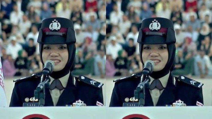 Briptu Tiara Nissa, polwan asal Pasuruan jadi lulusan terbaik akademi kepolisian Turki.