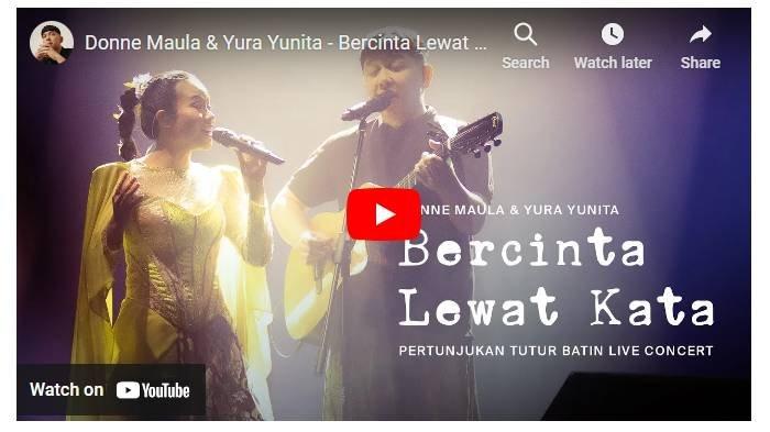 Lirik Lagu Romantis Bercinta Lewat Kata - Donne Maula, Viral di TikTok