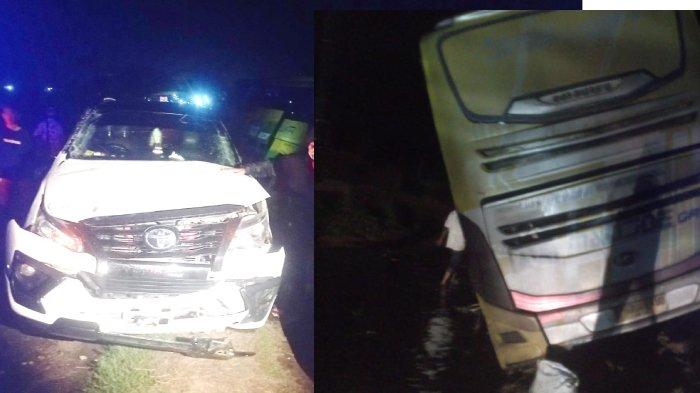2 KECELAKAAN DALAM SEMALAM - Dalam Semalam dua kecelakan terjadi di Jalan Tuban-Bancar hanya berselang beberap jam saja, Sabtu (29/3/2025). Dari kejadian ini tidak ada korban, dan para pemilik menolak untuk ditangani oleh kepolisian.