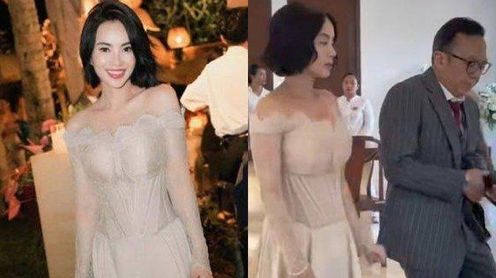 DAMPINGI ARI LASSO - Wanita cantik bernama Dearly Desiana terekam menemani Ari Lasso di pernikahan Luna Maya. Sosoknya pun menjadi sorotan, Senin (12/5/2025).
