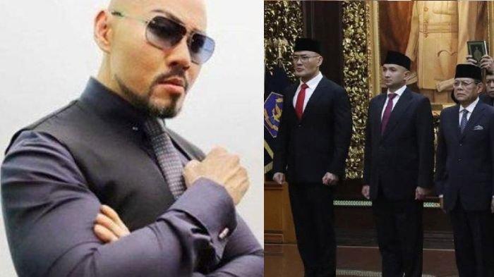 DEDDY CORBUZIER JADI STAFSUS - Deddy Corbuizer dilantik jadi Staf Khusus (Stafsus) Menteri Pertahanan, Sjafrie Sjamsoeddin, Selasa (11/2/2025). 