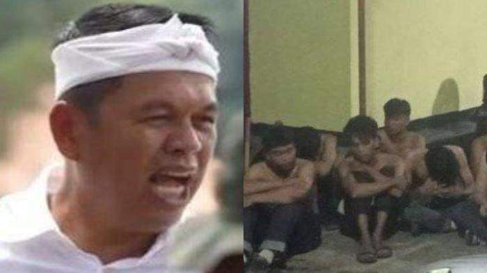 AMARAH DEDI MULYADI - Duduk perkara Gubernur Dedi Mulyadi (foto kiri) ngamuk ke Persikas Subang hingga bikin 21 anak muda ditahan di Polsek Ciasem (foto kanan). 