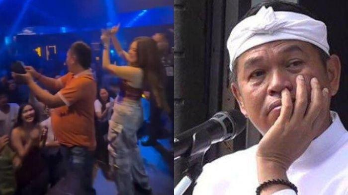 KADES SAWERAN - Dedi Mulyadi bereaksi usai kades di Cirebon, Jawa Barat, kepergok saweran di klub malam. Gubernur Jabar pun mengancam akan menunda turunnya dana desa di wilayah tersebut.