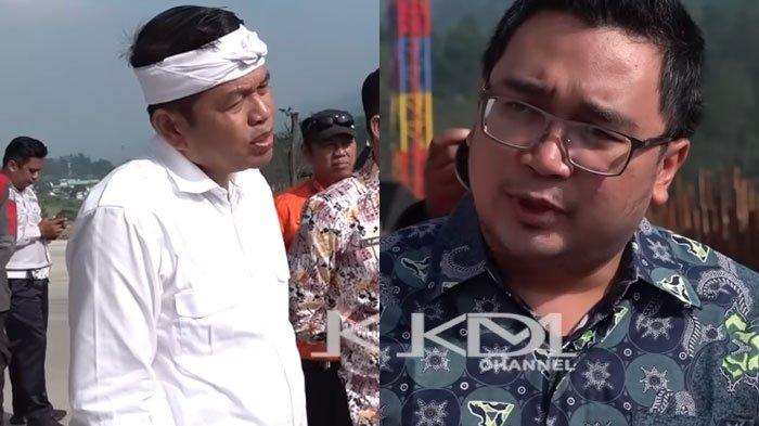 BOS HIBISC NGEYEL - Dedi Mulyadi saat bertemu bos Hibisc Fantasy Puncak Bogor, Kamis (6/3/2025).