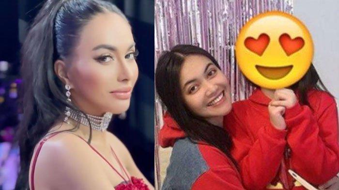 PERUBAHAN WAJAH DENADA - Potret Denada setelah operasi plastik di Thailand (foto kiri), dan (foto kanan) Denada bersama putrinya sebelum melakukan prosedur rhinoplasty atau operasi pembentukan hidung.