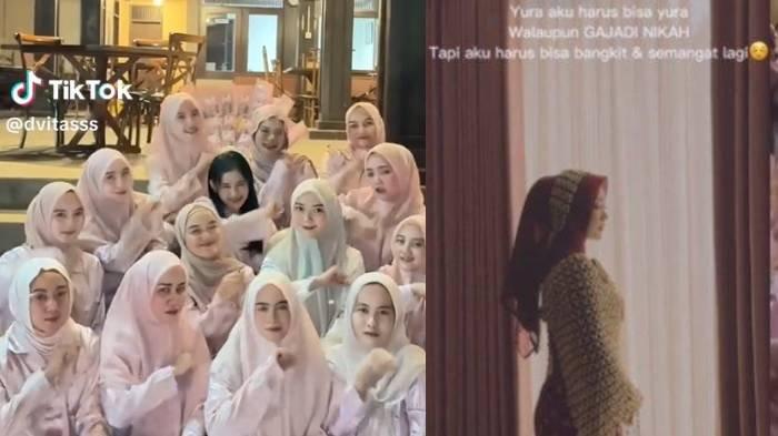 Meski batal menikah di detik akhir, Devita Suci tetap tabah bahkan bahagia. Ia memilih joget-joget bersama rekannya ketimbang menangis sesenggukan.