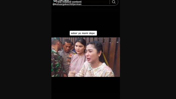 Dewi Perssik menangis dan teriak seusai mediasi dengan ketua RT soal hewan kurban yang ditolak