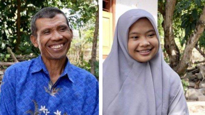 Digaji Rp 2 Juta, Guru Muhidin Ngarit usai Ngajar Demi Hidupi Anak, Kini Bangga Sang Putri Masuk UGM