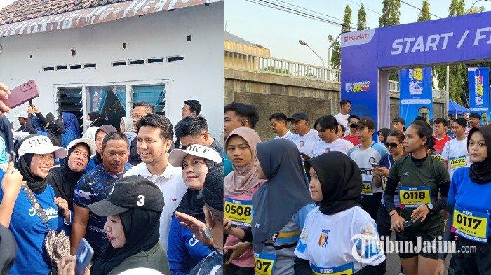 Dua tokoh Pilgub Jatim gelar kampanye di satu tempat yang sama di Kabupaten Jombang pada Minggu (29/9/2024). 