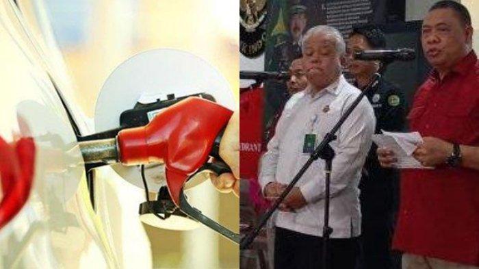 EFEK SAMPING OPLOSAN - (kiri) Ilustrasi pengisian BBM. Inilah beberapa hal yang terjadi jika mengoplos pertalite dengan pertamax pada mesin motor dan mesin mobil. (kanan) Direktur Penyidikan Jaksa Agung Muda Pidana Khusus Kejaksaan, Agung Abdul Qohar, saat konferensi pers di Gedung Kartika Kejaksaan Agung, Jakarta, Rabu (26/2/2025). Dua pejabat Pertamina Patra Niaga ditahan.