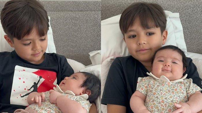 HARGA SYUTING - Kedua anak artis Jessica Iskandar, El Barack dan Hagia. El menuliskan rincian harga syutingnya yang diposting di Instagram pada Senin (17/2/2025).