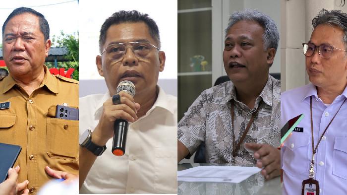 DAFTAR CALON SEKDA - Sebanyak 4 kepala dinas (Kadis) di lingkungan Pemkot Surabaya secara resmi mendaftar sebagai Calon Sekretaris Daerah (Sekda) Kota Surabaya. Keempat kandidat Sekda Surabaya tersebut adalah Dedik Irianto (Kepala Dinas Lingkungan Hidup), Eddy Christianto (Kepala Dinas Kependudukan dan Catatan Sipil), Lilik Arijanto (Kepala Dinas Perumahan Rakyat dan Kawasan Permukiman serta Pertahanan), dan Rachmad Basari (Kepala Badan Pendapatan Daerah).