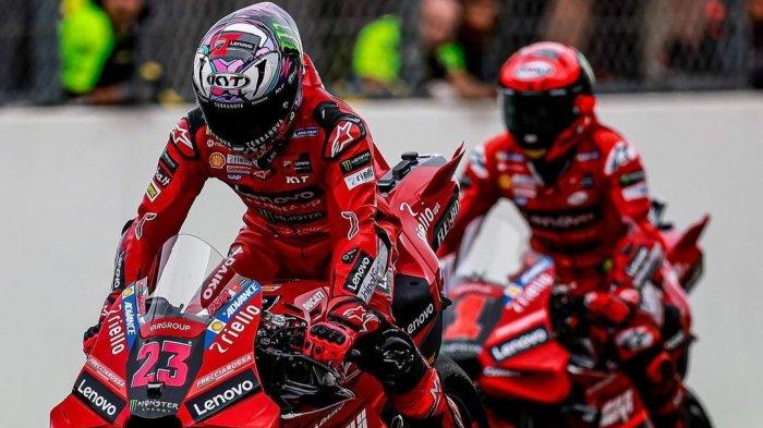 Enea Bastianini dan Francesco Bagnaia