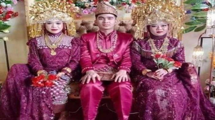 Epan Padli, pria di Desa Pauh, Kecamatan Rawas Ilir, Kabupaten Musi Rawas Utara (Muratara) menikahi dua wanita sekaligus.