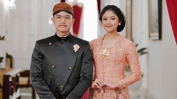 Erina Gudono dan Kaesang Pangarep.