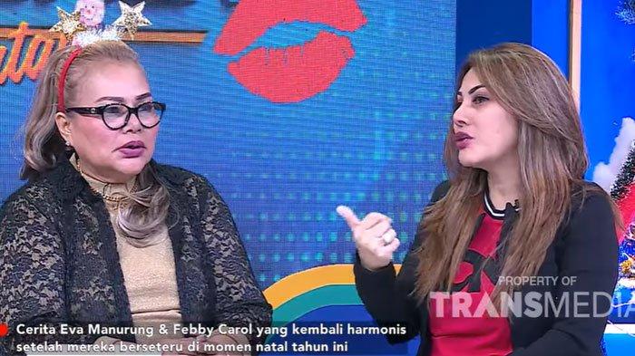 Eva Manurung saling maaf dengan Febby Carol di momen Natal