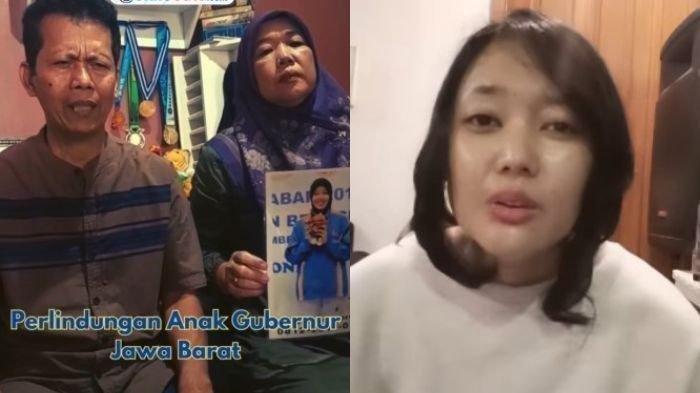 ATLET TAEKWONDO HILANG - Atlet taekwondo asal Bandung, Jabar, Fidya Kamalindah (kanan) menjadi sorotan viral karena disebut hilang selama 10 tahun. Kini, ia muncul memberi pengakuan bahwa ia difitnah orang tuanya.