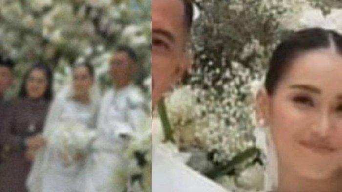 Foto-foto cuplikan acara lamaran Ayu Ting Ting oleh seorang pria