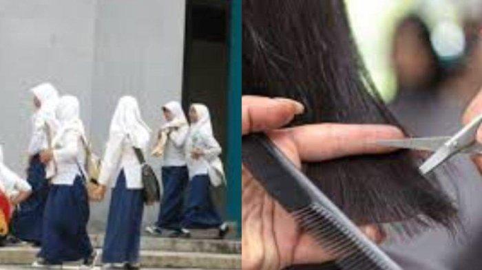 Guru Lamongan Botaki 19 Siswi Berhijab karena Tak Pakai Ciput, Kasek Datangi Rumah: Terlalu Sayang