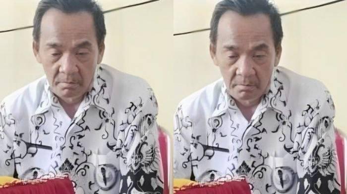 Guru agama berinisial A dilaporkan karena diduga menghukum siswanya pakai sapu lidi hingga mengenai pipi.