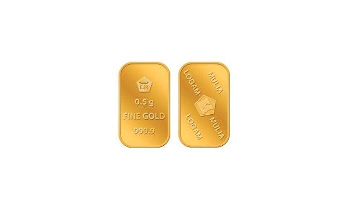 HARGA EMAS - Harga emas Antam terbaru. Simak harga emas Antam pada 25 April 2025.
