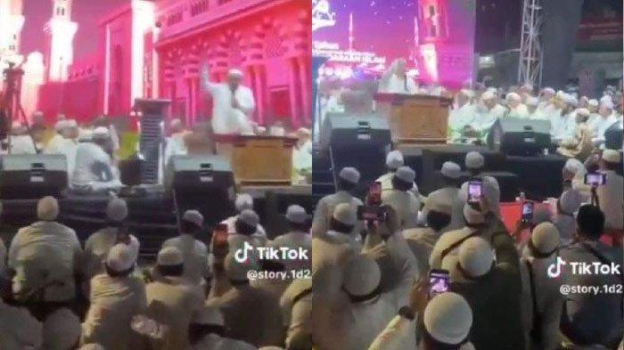 Habib Rizieq menyanyikan lagu Fufufafa